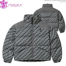 クーポン配布中/ MISHKA ジャケット ミシカ ダウンジャケット CROWN ALL OVER DOWN JACKET/