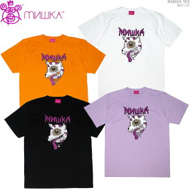 mishka ミシカ Tシャツ MISHKA 半袖Tシャツ トップス ストリート メンズ ファッション RABIES TEE/