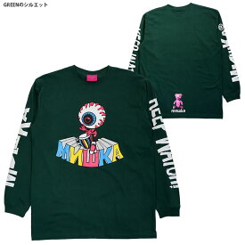 クーポン配布中/ MISHKA ミシカ Tシャツ MISHKA 長袖Tシャツ ストリート メンズ PEACE LOVE BONGOS L/S TEE/