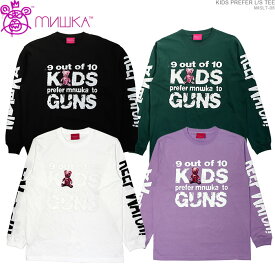 MISHKA ミシカ Tシャツ MISHKA 長袖Tシャツ ストリート メンズ KIDS PREFER L/S TEE/