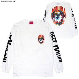 MISHKA ミシカ Tシャツ MISHKA 長袖Tシャツ ストリート メンズ HERE BE DRAGONS L/S TEE/