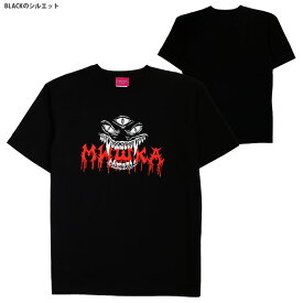 クーポン配布中/ MISHKA ミシカ Tシャツ mishka 半袖Tシャツ ストリート メンズ DEATH & SANDNESS TEE/