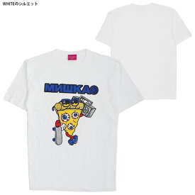 MISHKA ミシカ Tシャツ mishka 半袖Tシャツ ストリート メンズ PUNGENT PIZZA TEE/