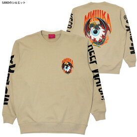 クーポン配布中/ MISHKA ミシカ トレーナー mishka クルーネックスウェット HERE BE DRAGONS CREWNECK SWEAT/