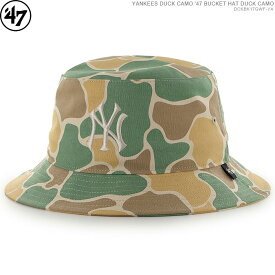 47 ハット ヤンキース バケットハット メンズ フォーティーセブン ブランド YANKEES DUCK CAMO '47 BUCKET HAT DUCK CAMO/