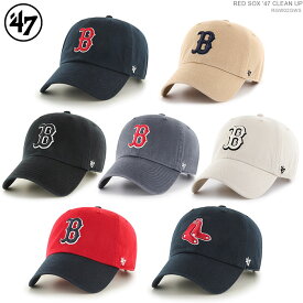 47 キャップ レッドソックス キャップ ストラップバック メンズ フォーティーセブン ブランド RED SOX CLEAN UP