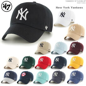 47 キャップ ヤンキース キャップ ストラップバック メンズ フォーティーセブン ブランド YANKEES '47 CLEAN UP/