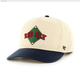 47キャップ RedSox レッドソックス スナップバック Red Sox Base Knock '47 HITCH Natural x Navy/