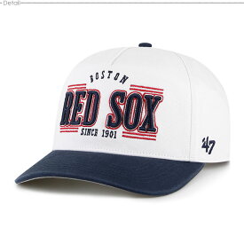 クーポン配布中/ 47キャップ RedSox レッドソックス スナップバック 吉田正尚 Red Sox Stream Line '47 HITCH White x Navy/