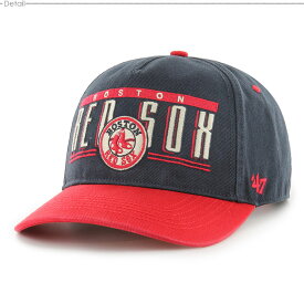 47キャップ RedSox レッドソックス キャップ スナップバック 吉田正尚 Red Sox Double Header Baseline '47 HITCH Navy x Red/