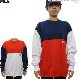 セール 送料無料 / FILA フィラ FILA トレーナー フィラ クルーネック ヘリテージ FILA HERITAGE SWITCHING CREWNECK トップス/