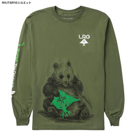 クーポン配布中/ LRG Tシャツ エルアールジー 長袖Tシャツ パンダ GIANT PANDA LS TEE/