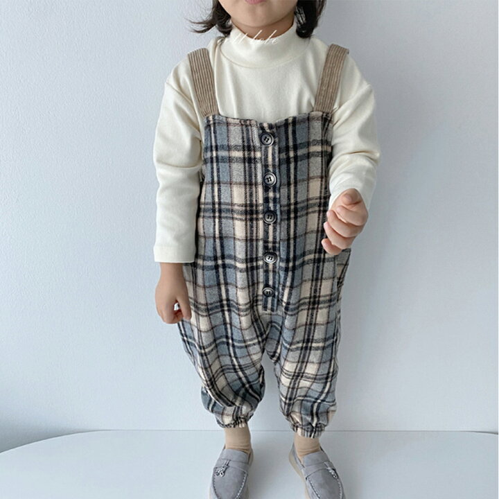 楽天市場 オーバーオール ワンピース 2タイプ お揃いコーデ 双子コーデ 春 秋 冬 子供服 コットン 女の子 男の子 キッズ ベビー サロペット オールインワン パンツ ワンピース チェック柄 おしゃれ 森ガール 膝丈 ギフト プレゼント メール便y エンジェルルナ Angel
