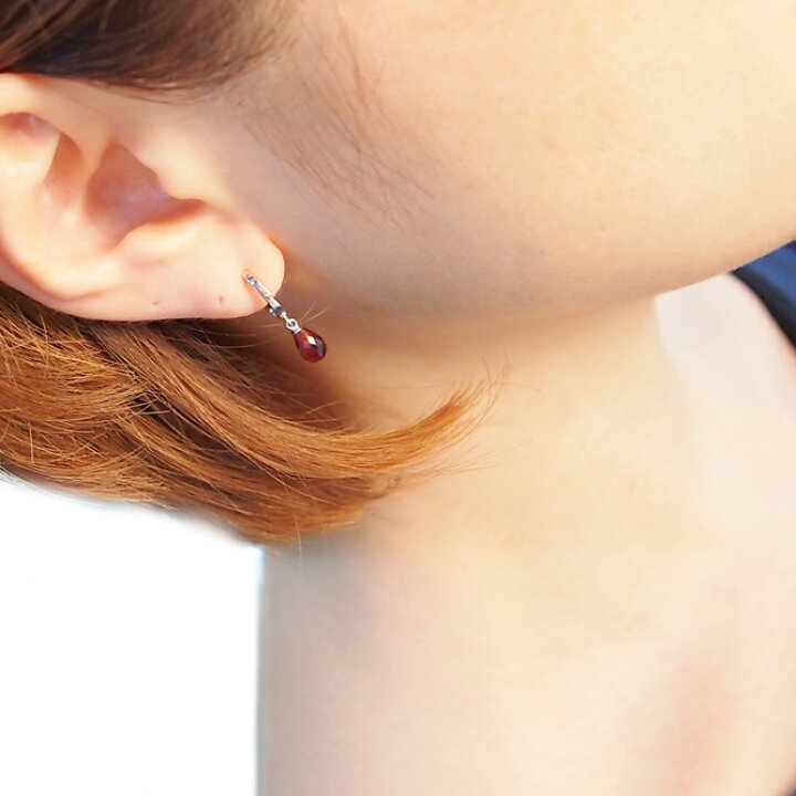 楽天市場】ピアスみたいなイヤリング K14WGブリオレットカット  