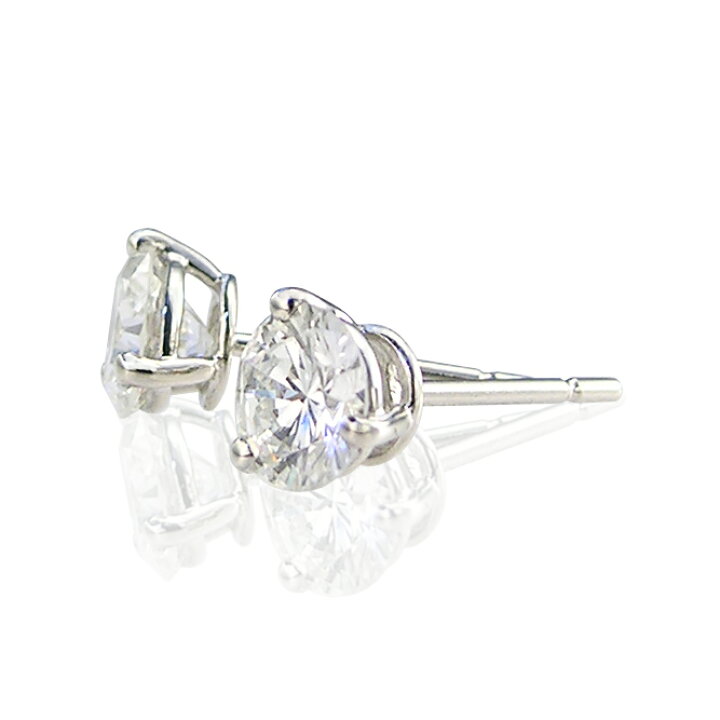 楽天市場】Pt900プラチナダイヤモンドピアス空枠(トータル0.3ct〜2.0ct 
