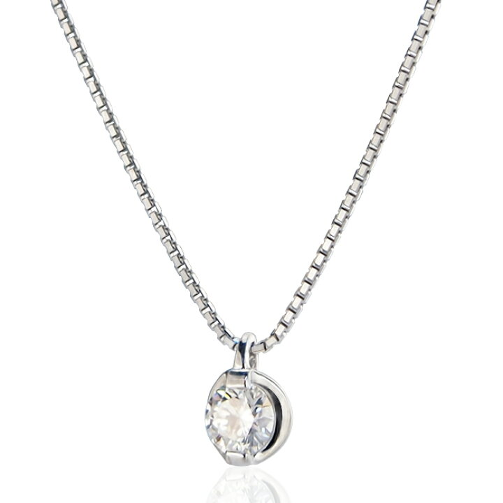 楽天市場】Pt900/Pt850プラチナダイヤモンドネックレス空枠(0.1ct〜1.0  