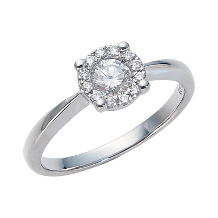 楽天市場】Pt900プラチナダイヤモンドリング空枠(0.1〜0.3ct用)リング  