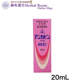【第2類医薬品】 アンカビン 20ml ホノミ漢方 剤盛堂薬品 みずむし たむしは 真菌 白癬菌