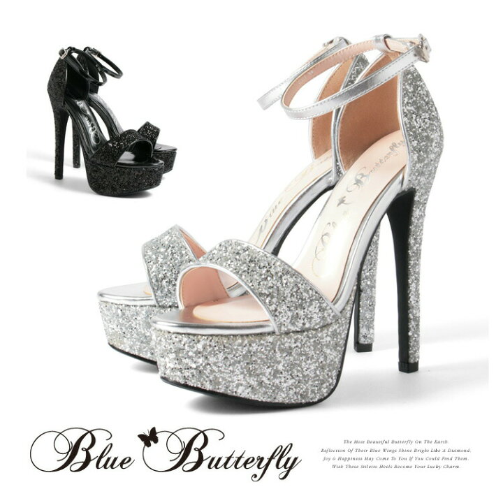 楽天市場】Blue Butterfly ブルーバタフライ ハイヒール ヒール15cm 