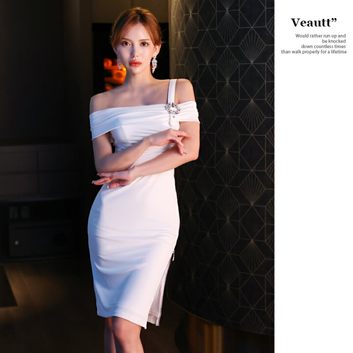楽天市場】Veautt [ヴュート] バックルデザインオフショルダー  