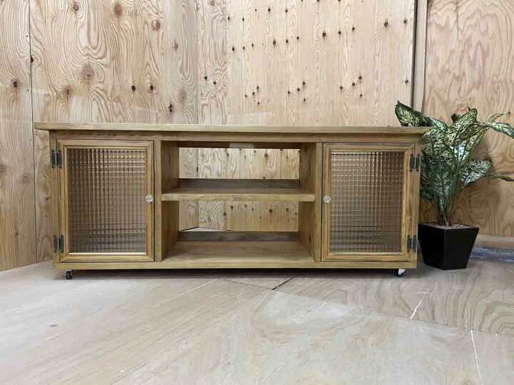 楽天市場】テレビ台 50型 アンティークブラウン 120×36×48cm 