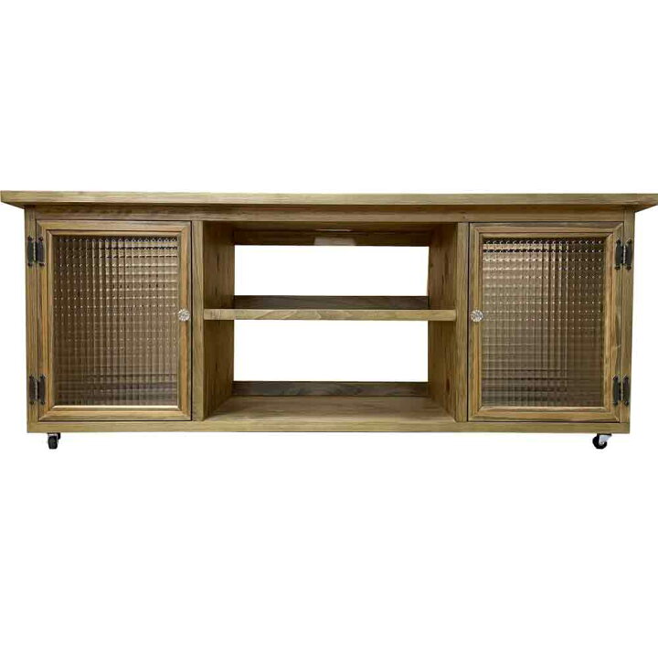 楽天市場】テレビ台 50型 アンティークブラウン 120×36×48cm 