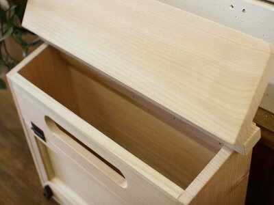 ポスト横型無塗装白木37×14×36cm自作オリジナルポストカントリーMAILBOX郵便受け木製ひのきハンドメイドオーダーメイド