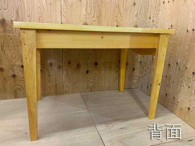 学習机引き出し付きナチュラル98×62×71cm天板厚み3cmlearningdesk勉強机北欧木製ひのきハンドメイドオーダーメイド