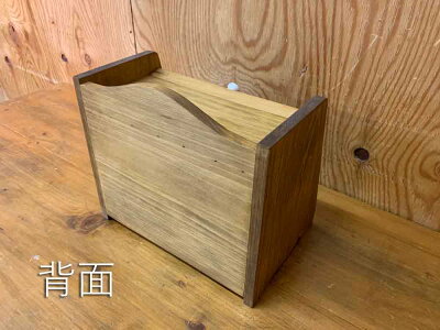 ブレッドケースミニミニサイズチェッカーガラス扉25×17×23cmアンティークブラウン木製ひのきハンドメイドオーダーメイド
