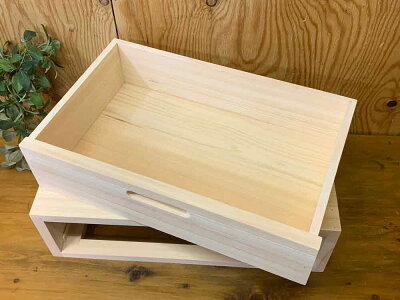 ドロワー隙間収納引き出し無塗装白木50×30×15cmDVD・ブルーレイレコーダー台にも木製ひのきハンドメイドオーダーメイド