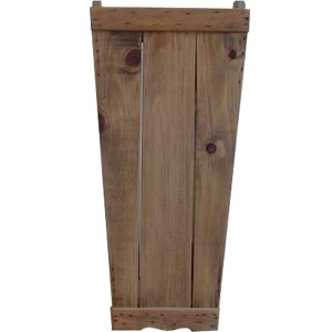 かさたて アンティークブラウン 23×20×50cm 木製傘立て 木製 ひのき ハンドメイド オーダーメイド