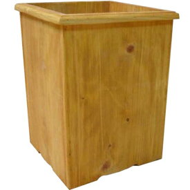 【期間限定10％OFF】ダストボックス ナチュラル w26d27h35cm ひのき 木製 ごみ箱 オーダーメイド