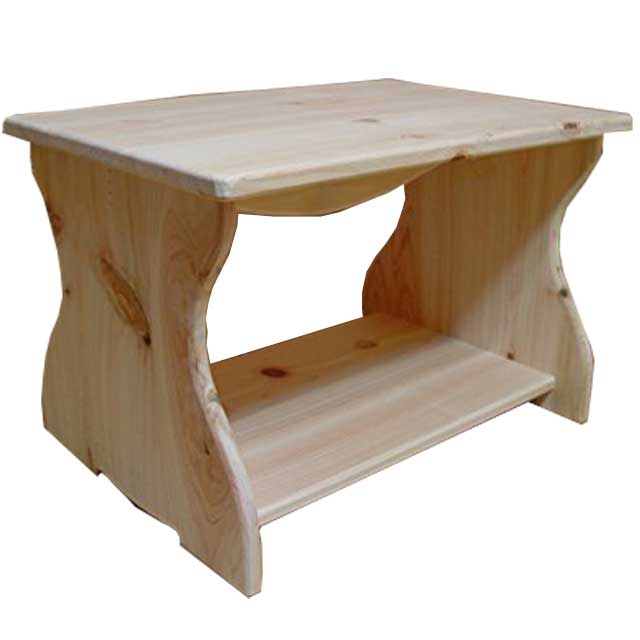 テーブル ローテーブル 現品 木製 アンティーク調 北欧 ナチュラル シンプル 可愛い おしゃれ 棚つき 無塗装白木 ミニテーブル ちゃぶ台 ひのき ティーテーブル オーダーメイド 54×38×37cm 憧れ