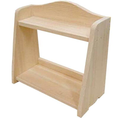 スパイスラック木製ひのきアンティーク調家具ミニミニサイズ収納棚キッチン収納25×12×23cm無塗装白木