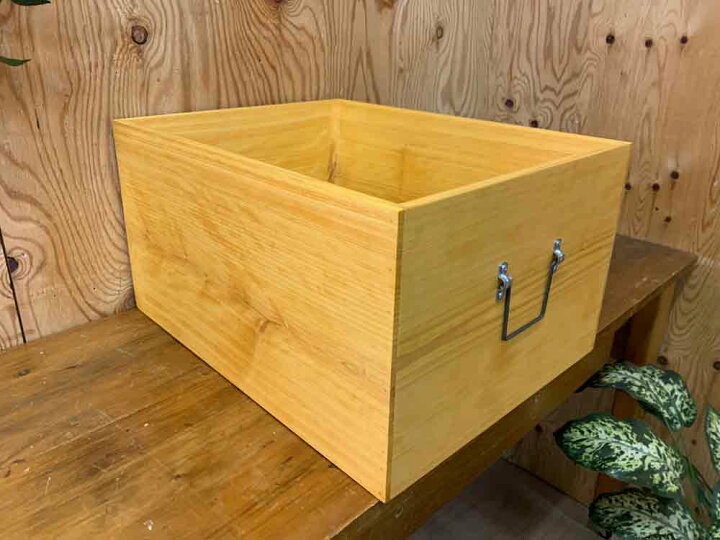 楽天市場】カントリーボックス ナチュラル 45×35×24cm 収納箱 ワイヤー 