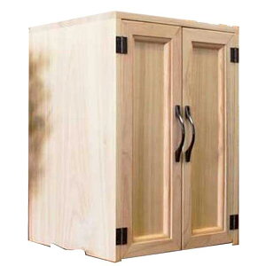 ペットのお仏壇 ブロンズ取手 28x25x38cm 無塗装白木 木製 ひのき ハンドメイド オーダーメイド