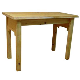 テーブル 自然木 ライトオーク w95d49h68cm 自然の形そのまま 木製 ひのき ハンドメイド オーダーメイド