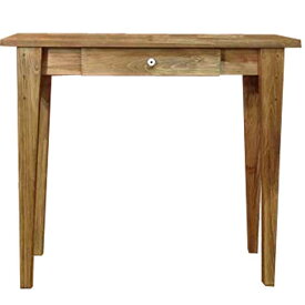 テーブル 自然木そのまま アンティークブラウン w102d40h90cm カウンター 木製 ひのき ハンドメイド オーダーメイド