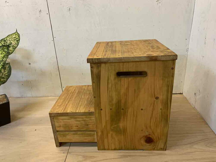 楽天市場】【期間限定10％OFF】踏み台 引き出し式 35×32×45cm 