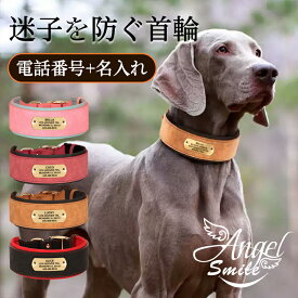 【名入れ可】 犬 首輪 名入れ 迷子札 名前入り 名前 入り オーダーメイド 刻印無料柔らかい 負担 少ない 防勒 中型犬 大型犬 かわいい 名入れ 広幅 PU革 ペット 犬用 おしゃれ くびわ ペット首輪 調節簡単 耐久性 ペット用品 ペットグッズ 愛犬 金毛 ドイツ犬 紛失防止
