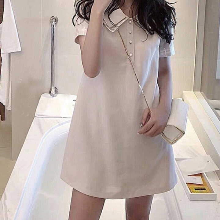 楽天市場 レディース 量産型 ワンピース 半袖 ワンピース ミニ丈 ワンピース シャツワンピ スカート 可愛い ワンピース 韓国 レディース 春 夏 秋 量産型女子 コーデ 単品ならネコポス可能 返品交換不可 エンジェルローブヴィセ ヴィセ Visee Hx005 天使のドレス屋さん