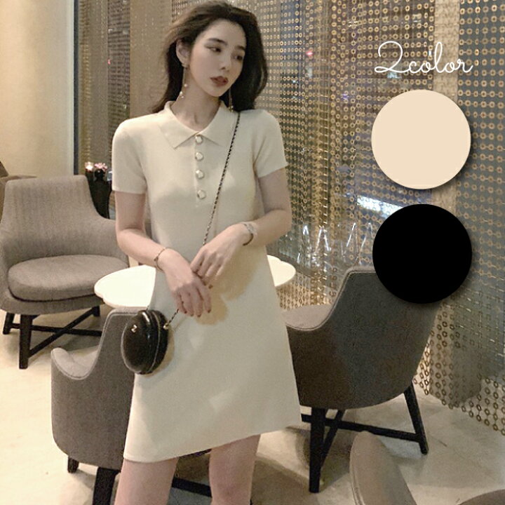 楽天市場 レディース ワンピース 半袖 ワンピース ミニ丈 ワンピース ニットワンピ スカート 可愛い ワンピース 韓国 レディース 春 夏 秋 コーデ 返品交換不可 エンジェルローブヴィセ ヴィセ Visee Hx013 天使のドレス屋さん