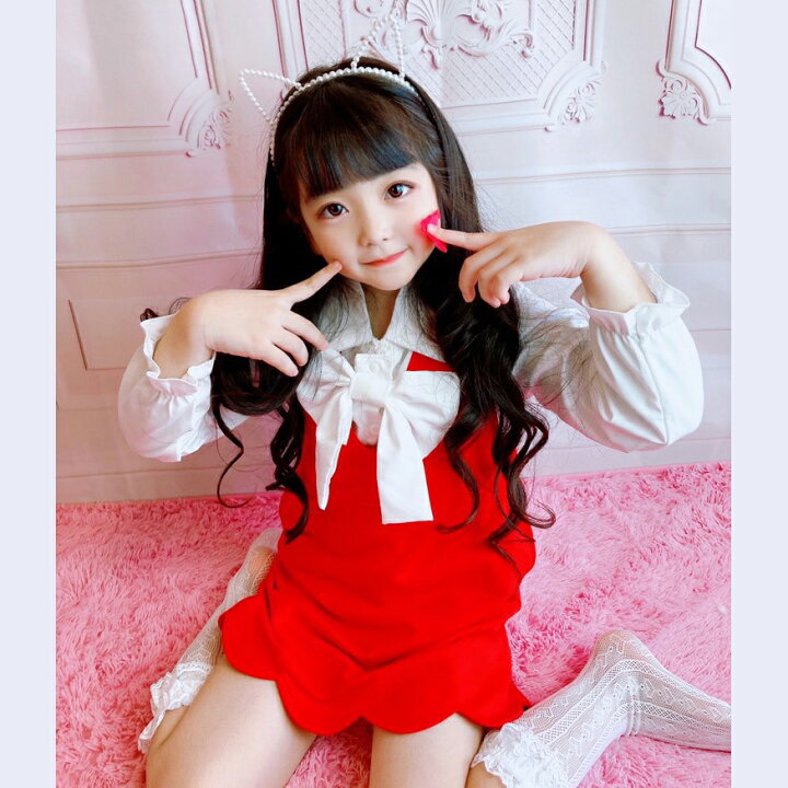 楽天市場】ジャンパースカート 子供 プリム Vネックジャンパースカート 