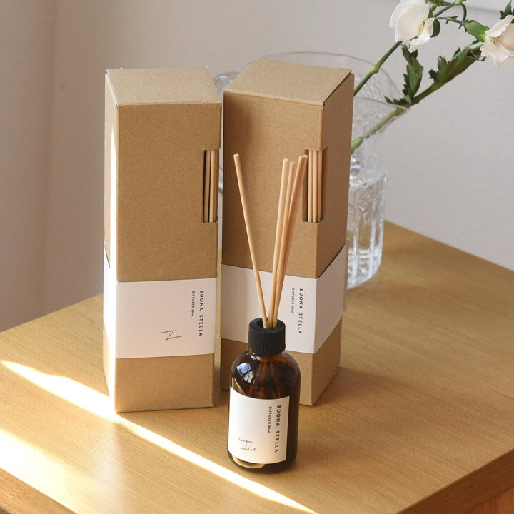 楽天市場 Buona Stella アロマディフューザー ボナステッラ ルームフレグランス 玄関 ベッドルーム リビング プレゼント シンプル おしゃれ ミモザ 桜 グレープフルーツ ラベンダー ローズマリー アンジェ インテリア雑貨