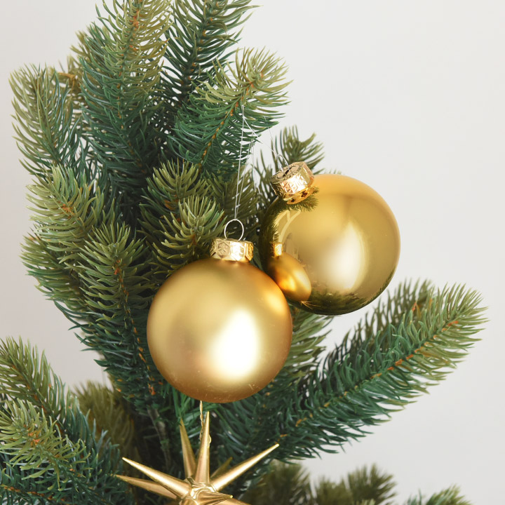 クリスマス Xmas オーナメント 飾り ツリー Kaemingk 直径7cm 豊富な品 8個入り カイミング 直輸入品激安 グラスボール