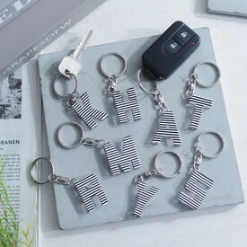 エッフェ アルファベット キーリング/ アルファベット キーホルダー イニシャル キーホルダー ホイッスル キーホルダー 防犯 ホイッスル ギフト プチギフト プレゼント 贈り物/effe 防災