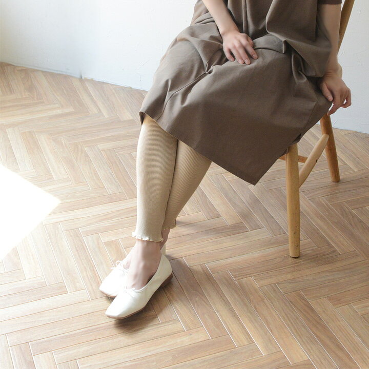 楽天市場】【2000円均一】リブ メロウ レギンス コットンシルク  