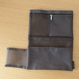 バッグインバッグ 縦型 バッグインバッグ リュック 軽量 バッグインバッグ A4 バッグインバッグ 自立 バッグインバッグ 大きめ インナーバッグ 整理／リュックにも使える メッシュ 縦型バッグインバッグ／bon moment ボンモマン【ネコポス対応】