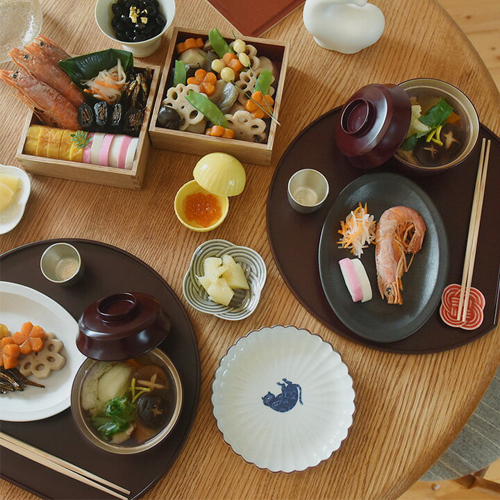 楽天市場】お正月を華やかにする 蓋つき椀 雑煮椀 山中塗 : アンジェ 