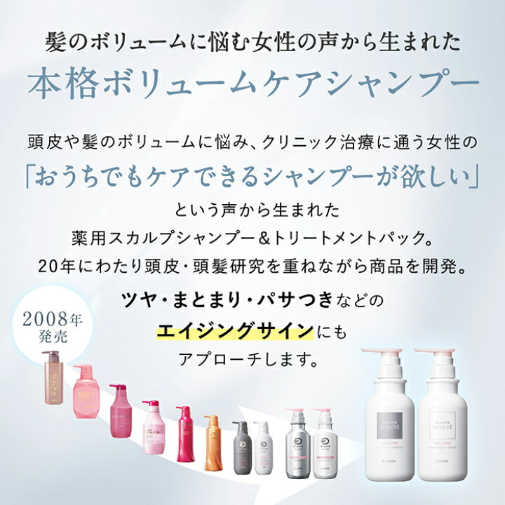 楽天市場】[医薬部外品]スカルプD ボーテ 4点セット 薬用スカルプ  